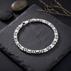 Silver Titan Hexa Bracelet