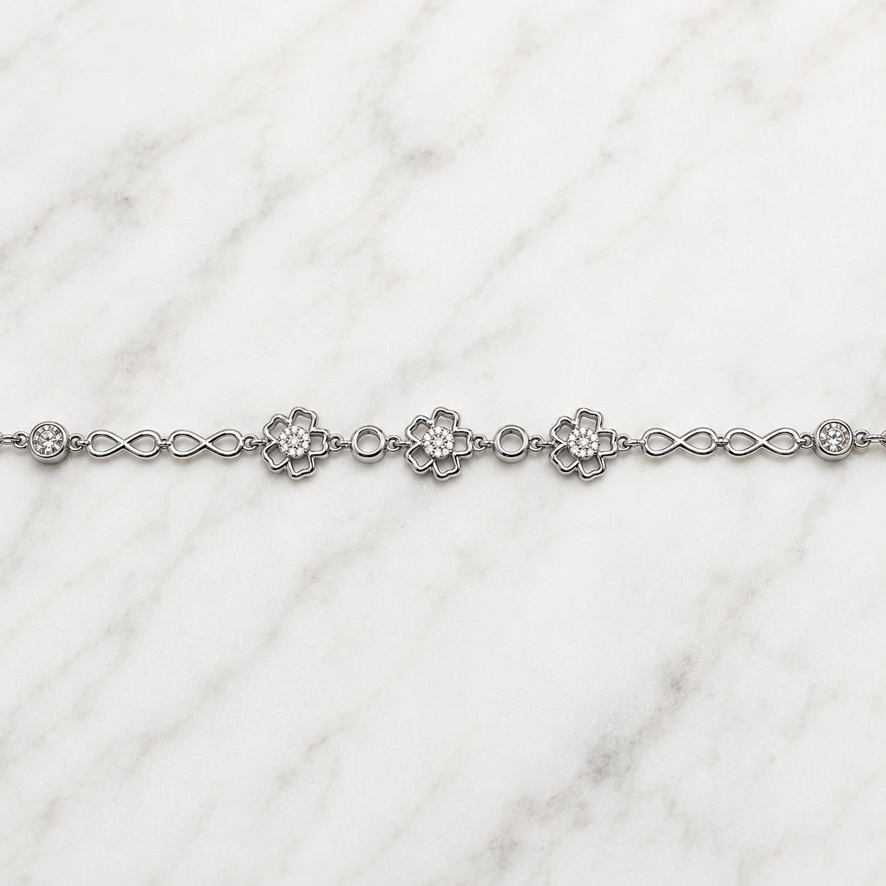 Everbloom Infinity Bracelet