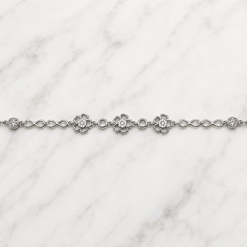 Everbloom Infinity Bracelet