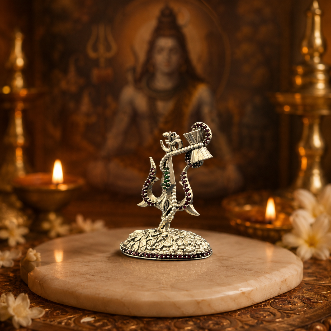 Rudra Trishakti Sacred Emblem