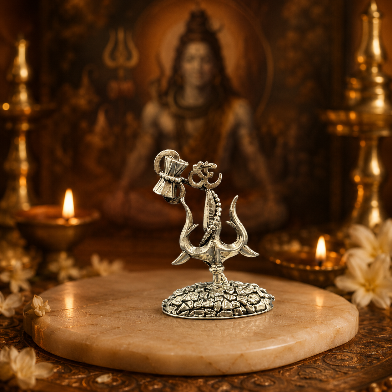 Rudra Trishakti Sacred Emblem