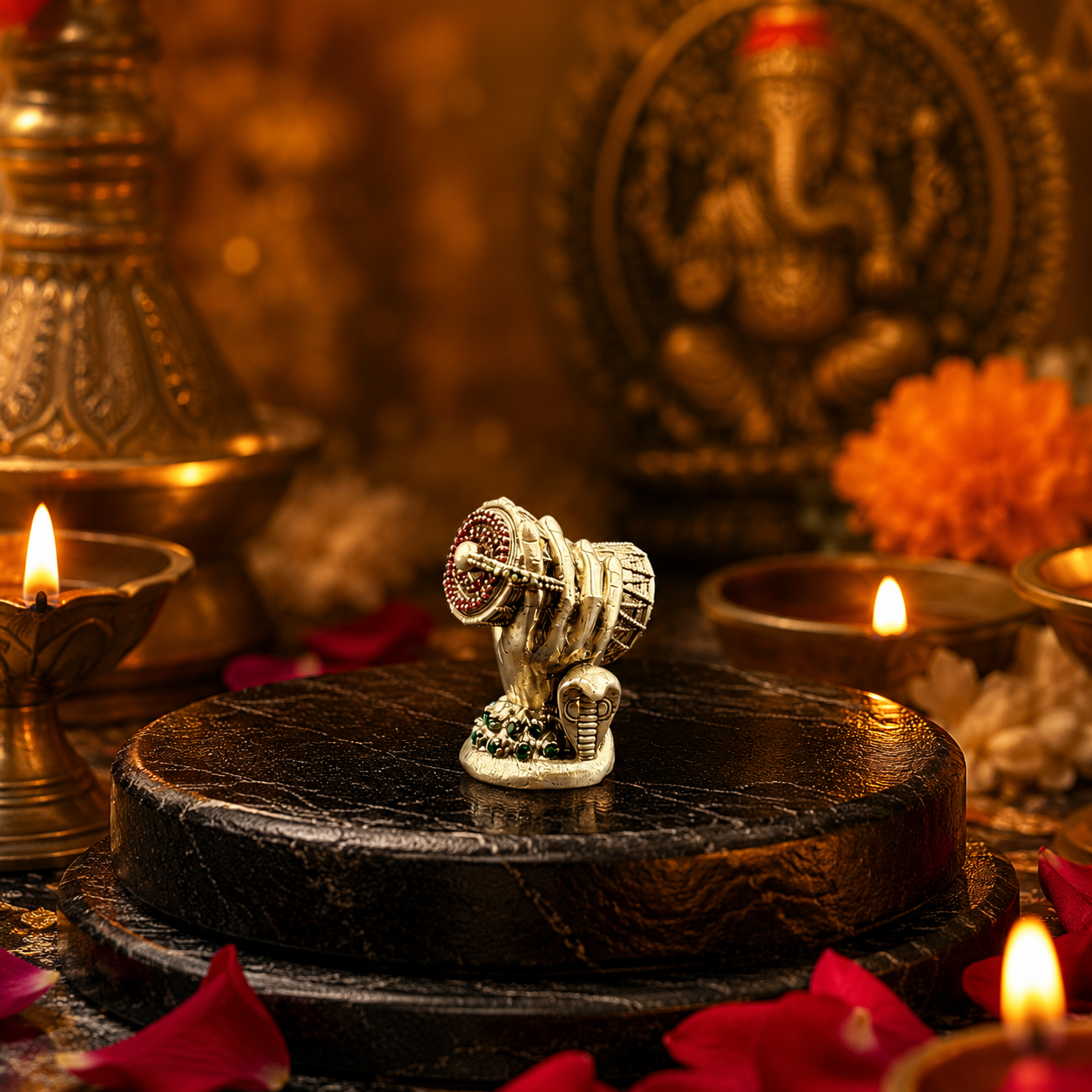 Shankara Divine Damru Idol