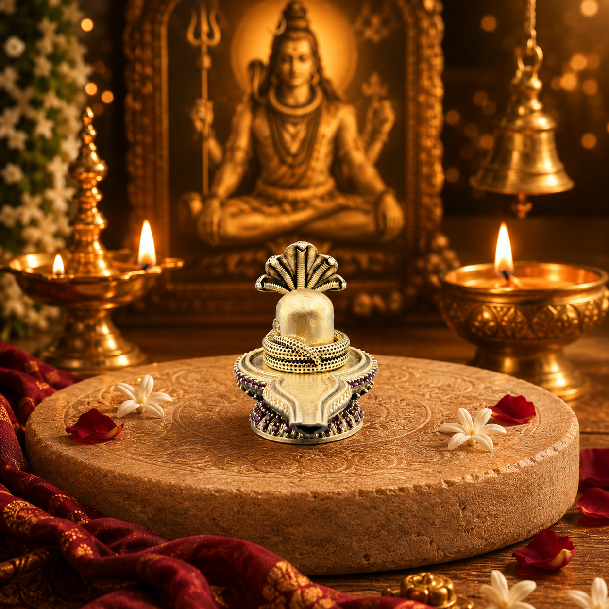 Mahakaal Shivling Divine Idol
