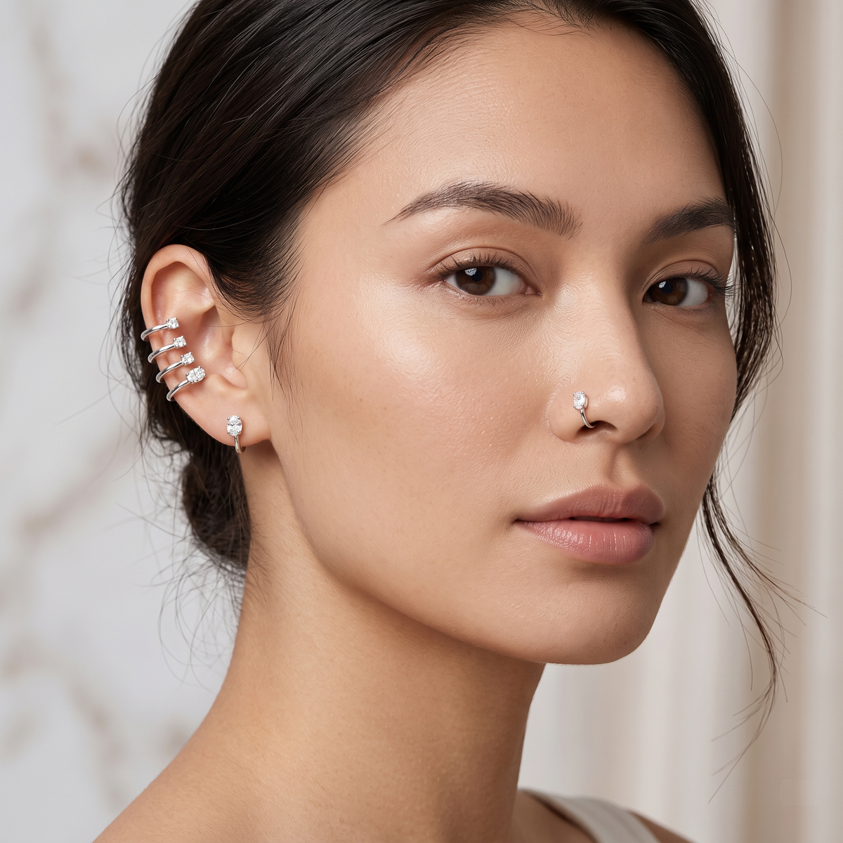 Lumière Cascade Ear Climbers / Cuffs