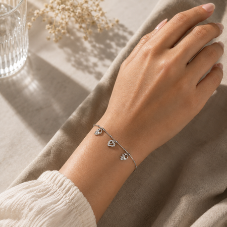 Swanheart Charm Bracelet
