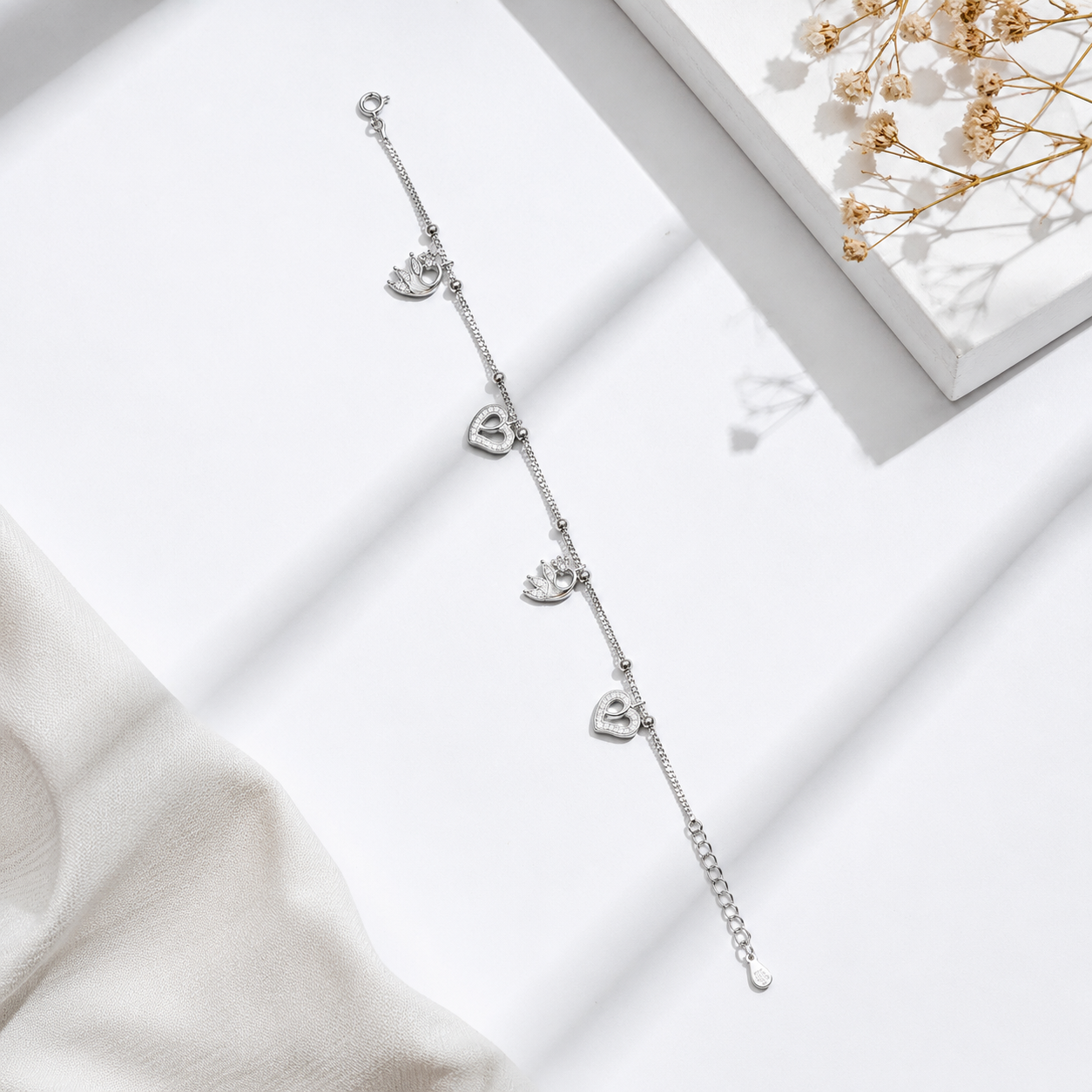 Swanheart Charm Bracelet
