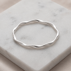 Aurelia Wave Bangle