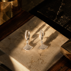 Aurelia Fan Drop Earrings