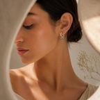 Mariposa Rainbow Hoop Earrings