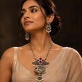 Mayurika Royal Necklace & Earrings Set