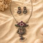 Mayurika Royal Necklace & Earrings Set