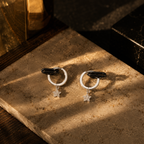 Astrid Star Hoop Earrings
