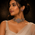 Padmavalli Choker Necklace & Earrings Set