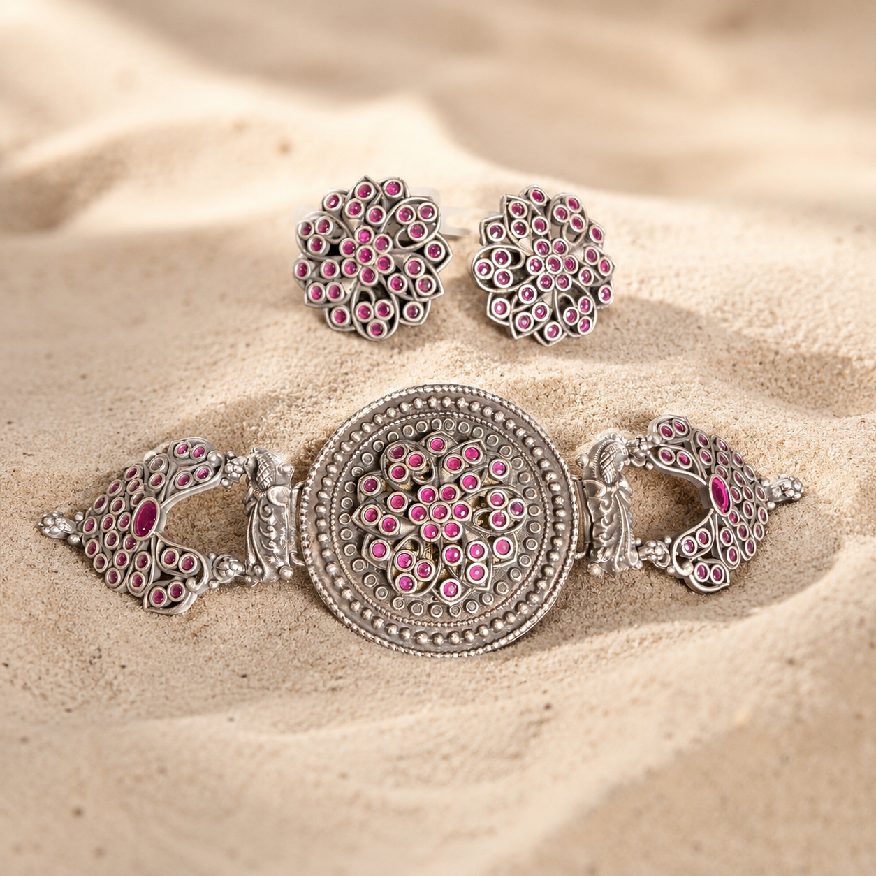 Padmavalli Choker Necklace & Earrings Set