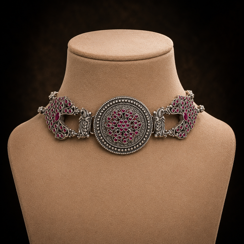 Padmavalli Choker Necklace & Earrings Set