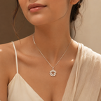 Pearl Wreath Pendant with Chain