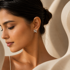 Interlace Knot Stud Earrings