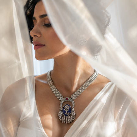 Neelpushpa Heritage Necklace