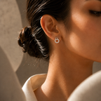 Eira Loop Stud Earrings