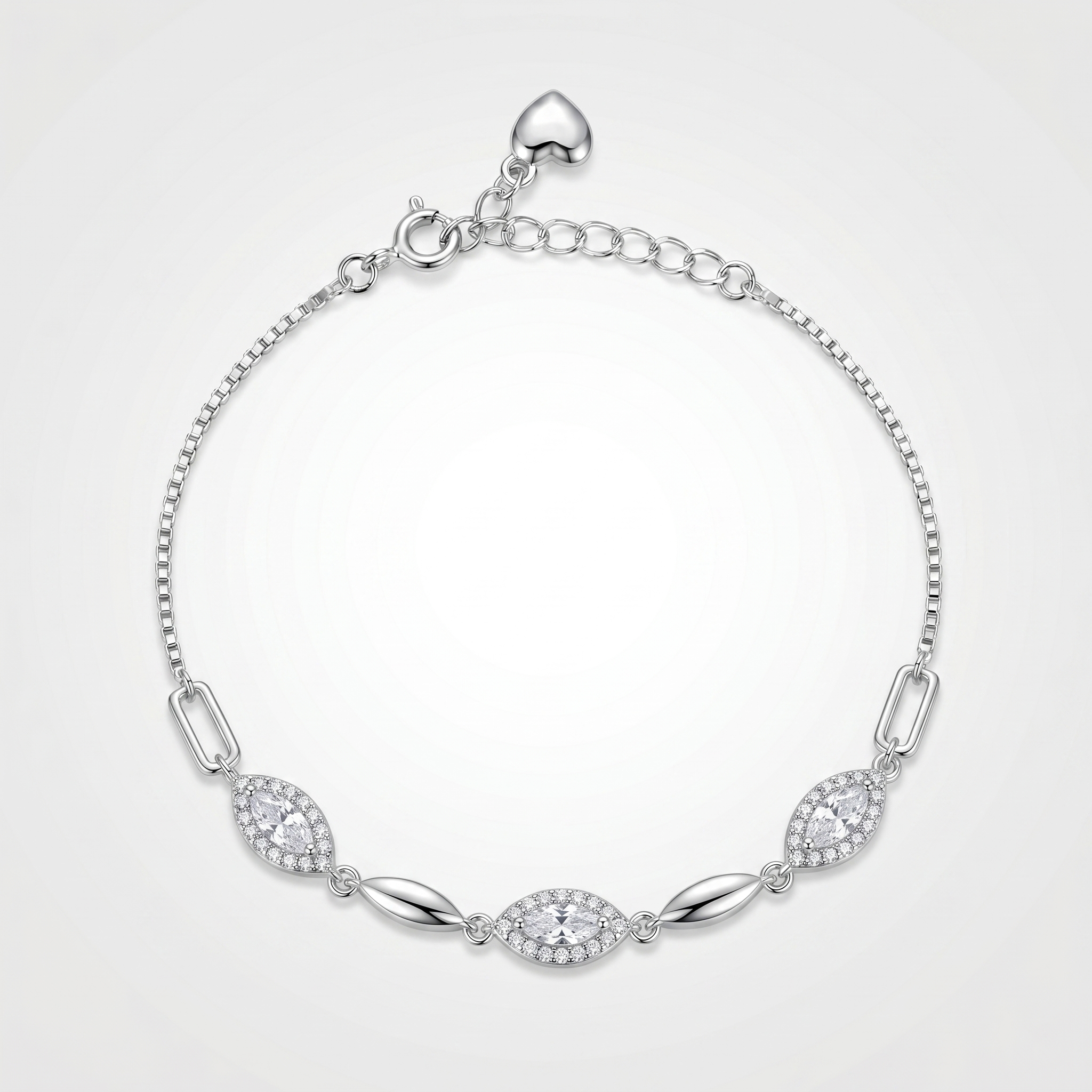 Silver Spark Bracelet