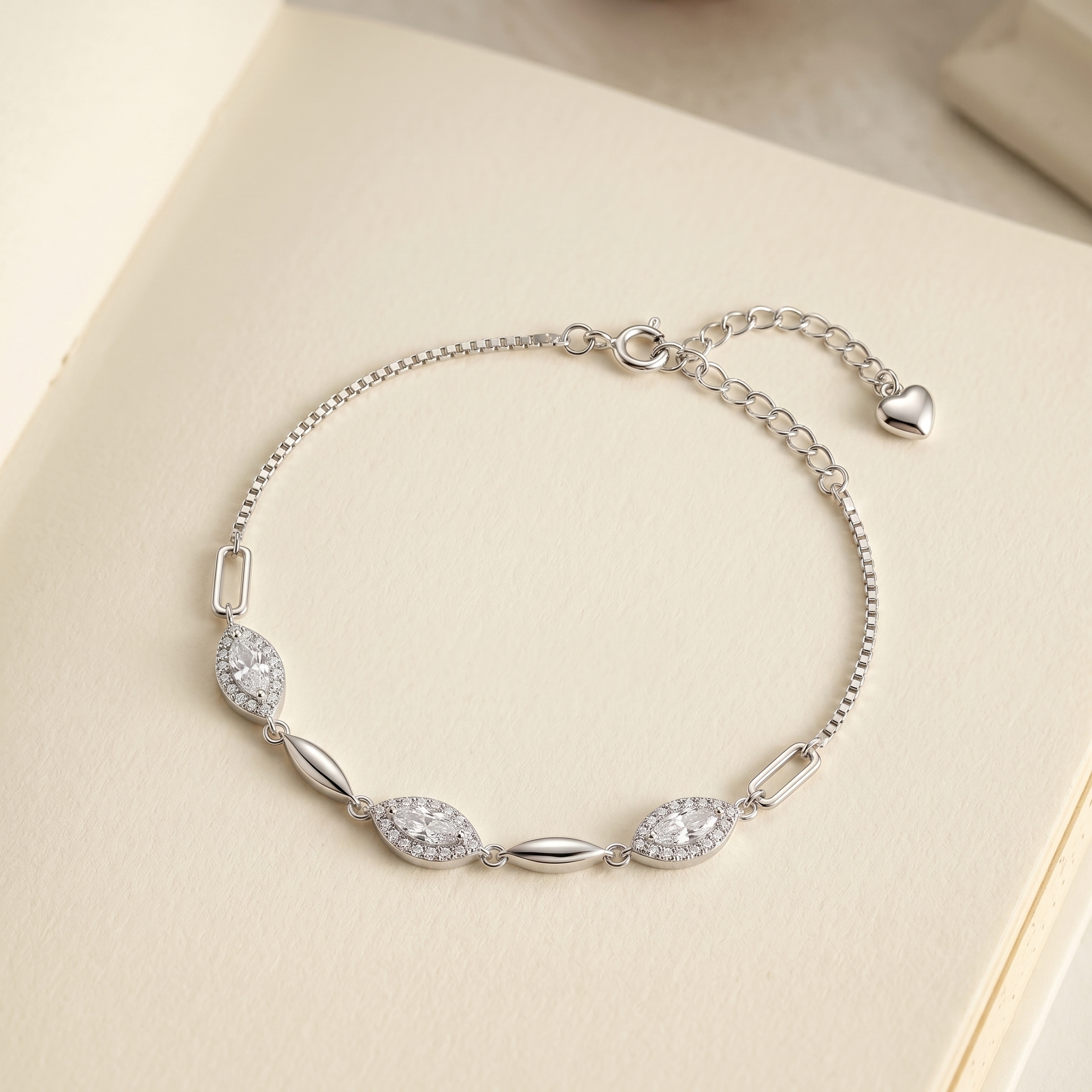 Silver Spark Bracelet