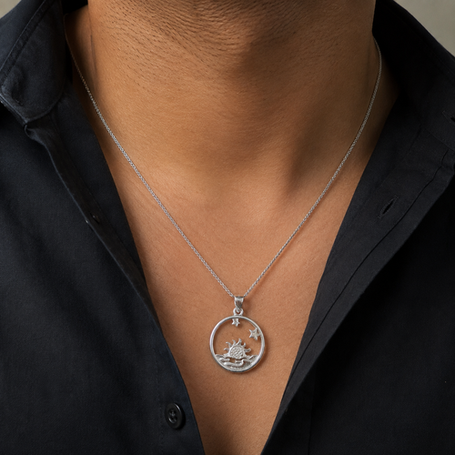 Celestial Sun Pendant (Without Chain)