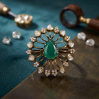 Mayura Ratna Polki Ring