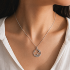 Celestial Moon Pendant (Without Chain)