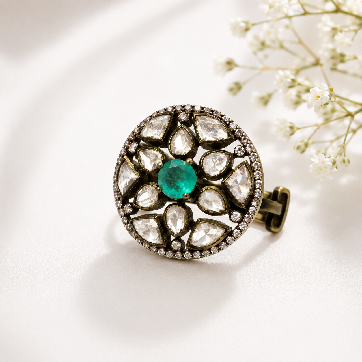 Ananthika Polki Ring