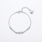 Silver Elan Bow Bracelet
