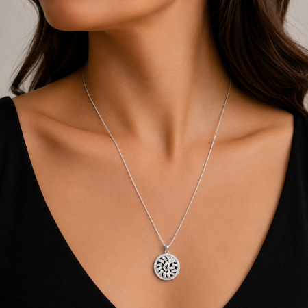 Eternal Tree of Life Pendant with Chain