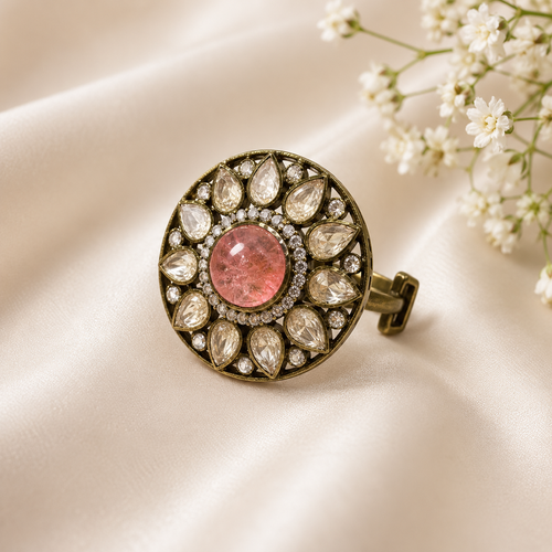 Manjari Polki Ring