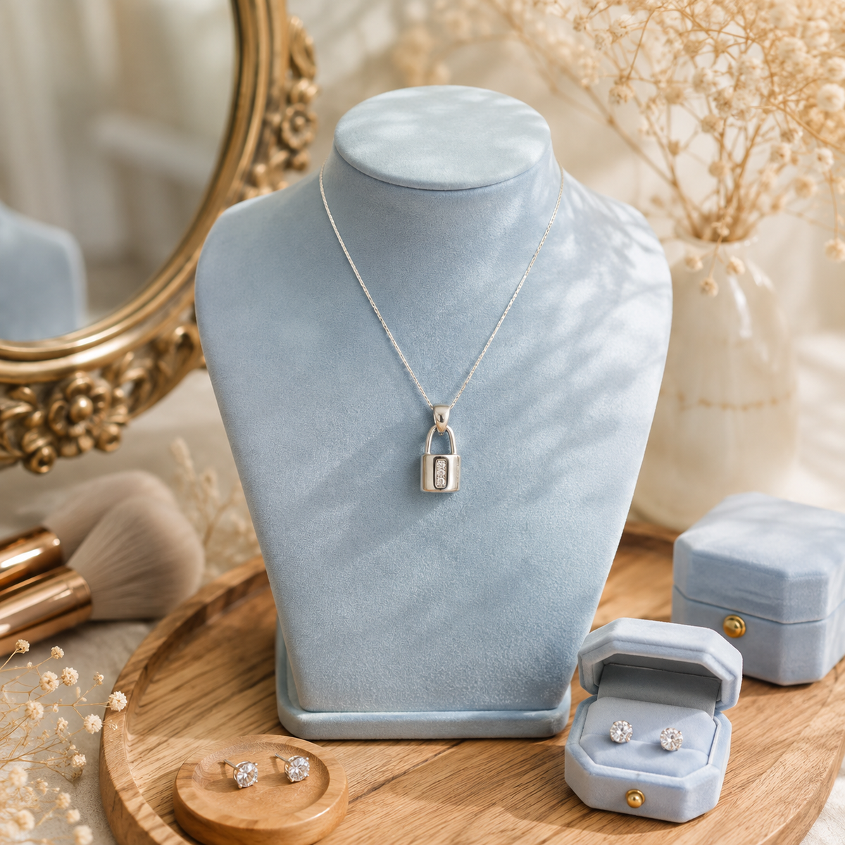 Promise Lock Pendant (Without Chain)