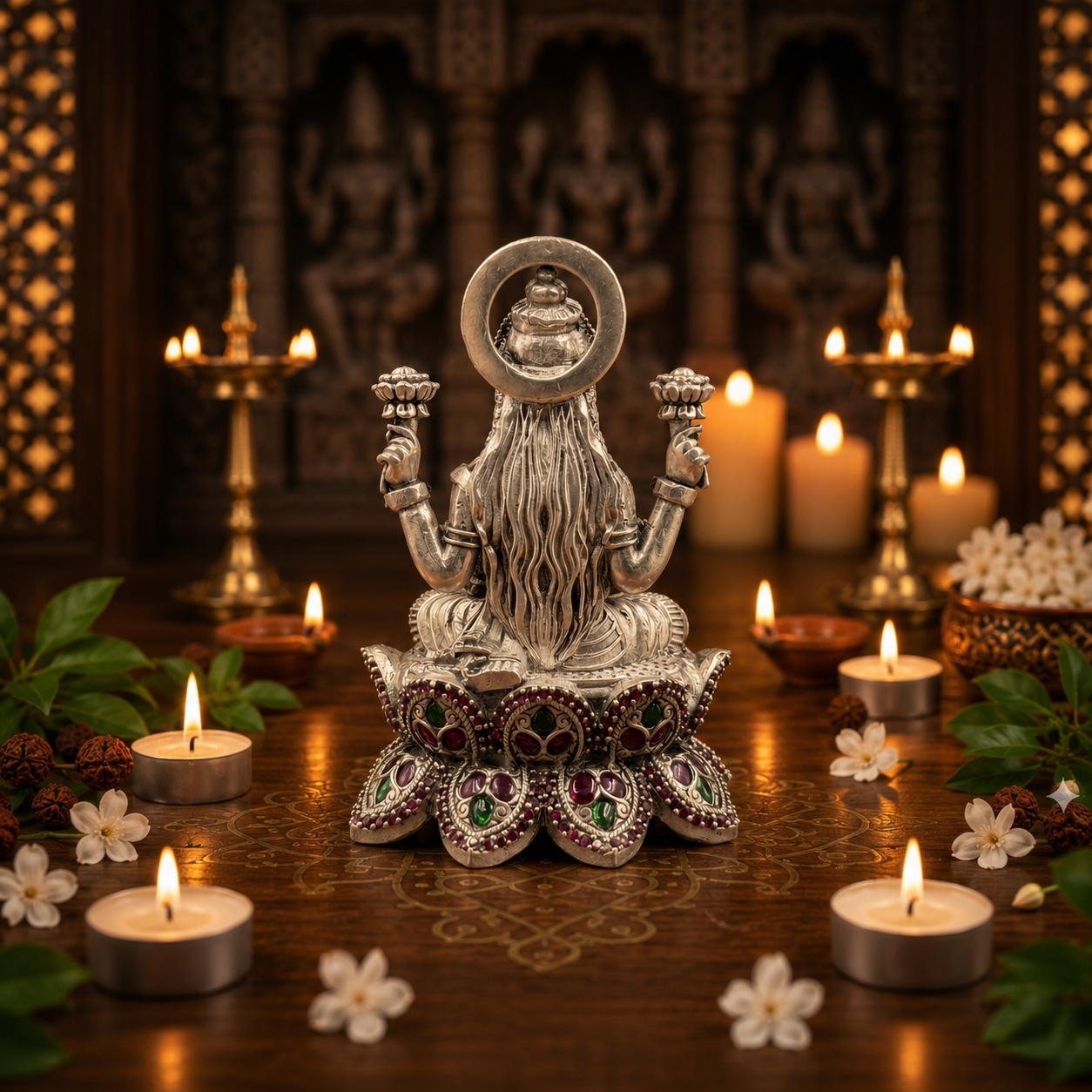 Mahalakshmi Ratna Vaibhav Idol