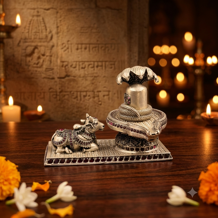 Rudra Nandi Shivling Divine Ensemble
