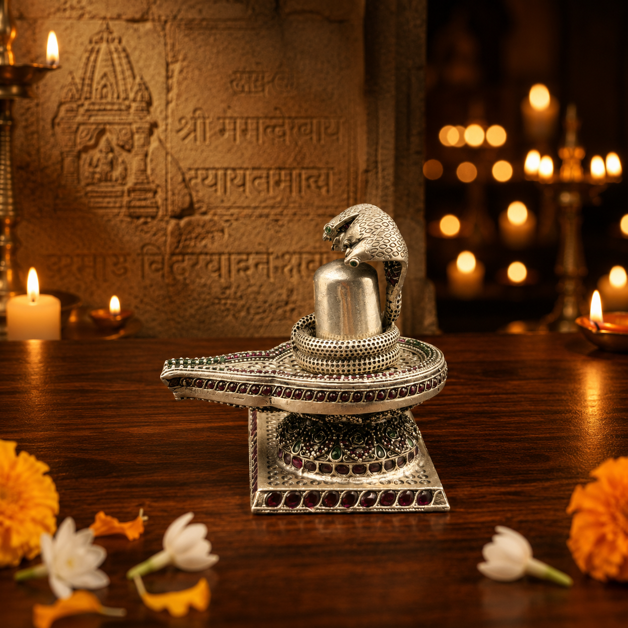 Rudra Nandi Shivling Divine Ensemble