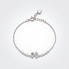 Silver Butterfly Bracelet