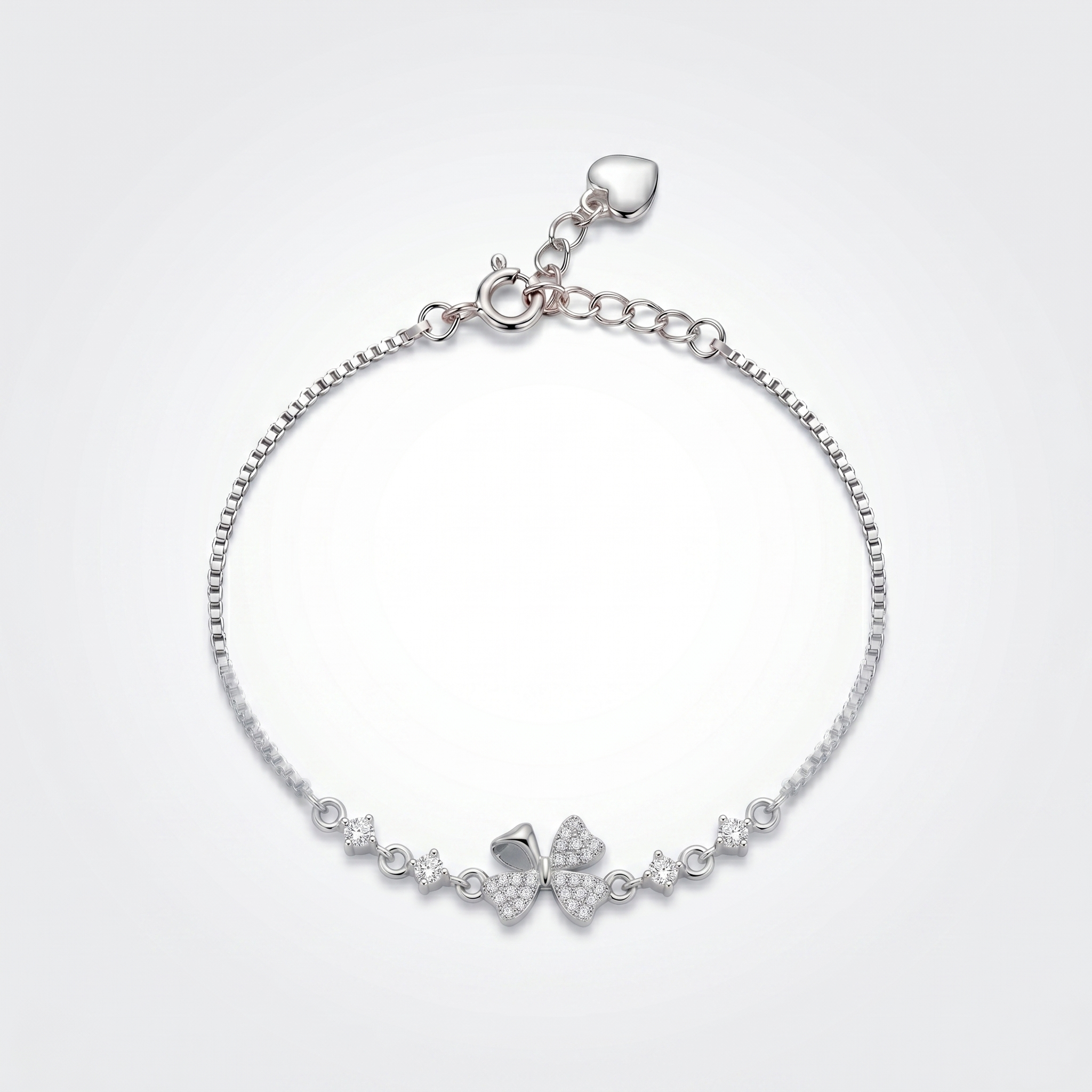 Silver Butterfly Bracelet