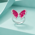 Ruby Papillon Ring